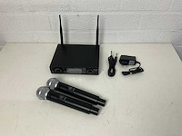 Moonlight wm-88u draadloze microfoon set - afbeelding 3 van  8