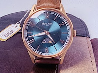 Moonphase herenhorloge - michel klein paris dresswatch - afbeelding 1 van  8