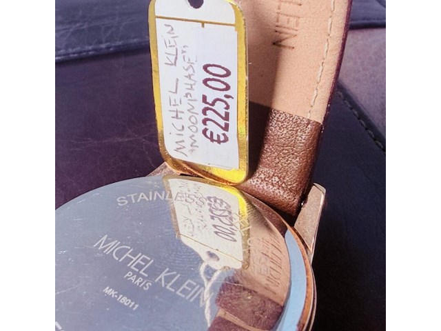 Moonphase herenhorloge - michel klein paris dresswatch - afbeelding 2 van  8