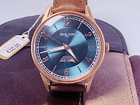 Moonphase herenhorloge - michel klein paris dresswatch - afbeelding 1 van  8