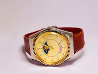 Moonphase herenhorloge met mechanisch uurwerk - afbeelding 3 van  8