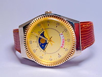 Moonphase herenhorloge met mechanisch uurwerk - afbeelding 4 van  8