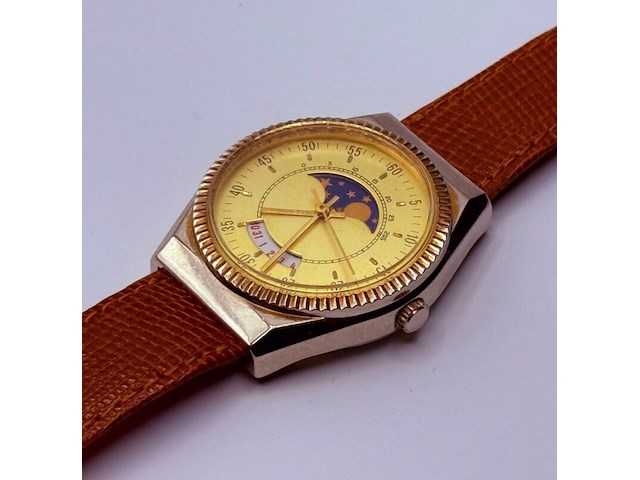 Moonphase herenhorloge - afbeelding 3 van  7