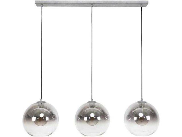 Moos menno oud zilver hanglamp - afbeelding 1 van  5