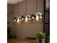 Moos menno oud zilver hanglamp - afbeelding 2 van  5