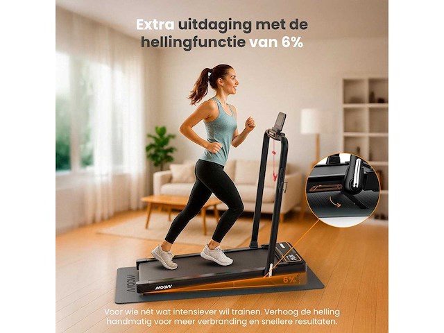 Moovv smartstep pro v2 incline loopband - afbeelding 2 van  4
