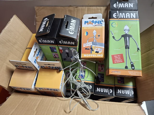 Moppel flex- lamp mannetjes 2 soorten 29 stuks - afbeelding 3 van  3