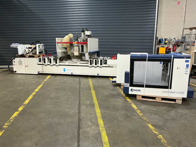 Morbidelli - 2018 - m100 - horizontaal cnc-bewerkingscentrum - afbeelding 9 van  10