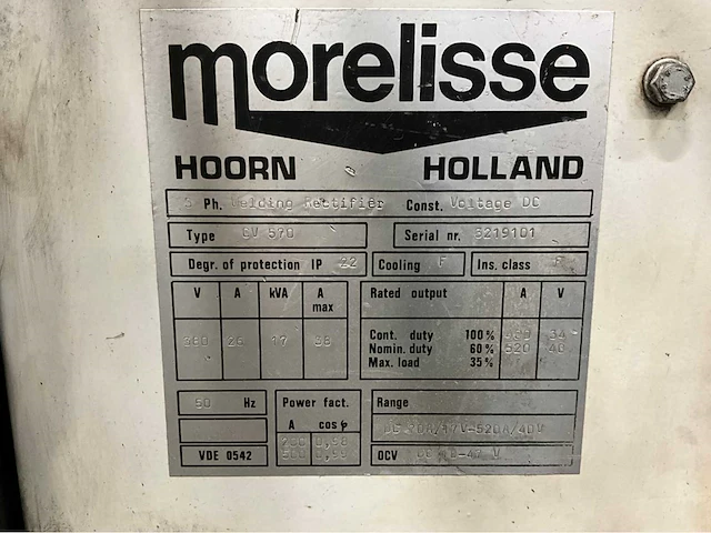 Morelisse cv 570 / da 4 lasapparaat - afbeelding 8 van  16