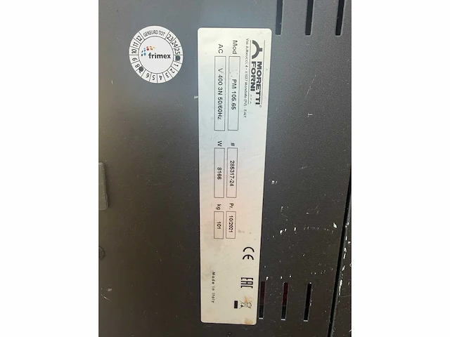 Moretti forni - 2021 pm 105.65 - pizza-oven - afbeelding 6 van  6