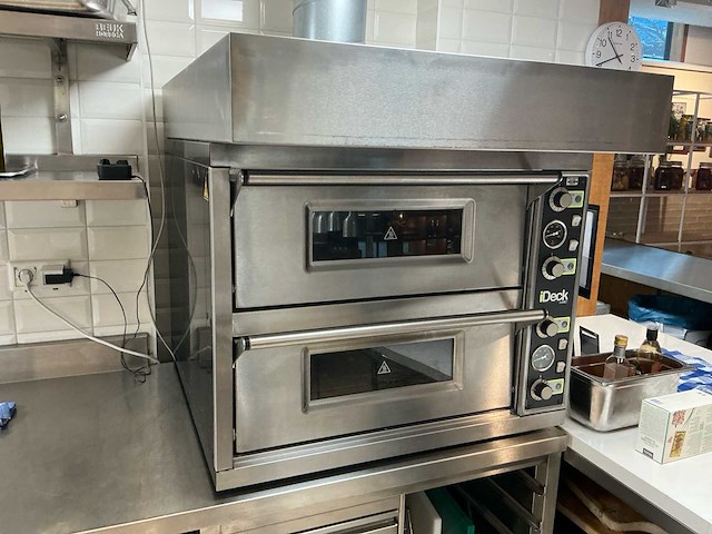 Moretti forni - pd 60.60 - dubbel deck pizza-oven - afbeelding 8 van  15