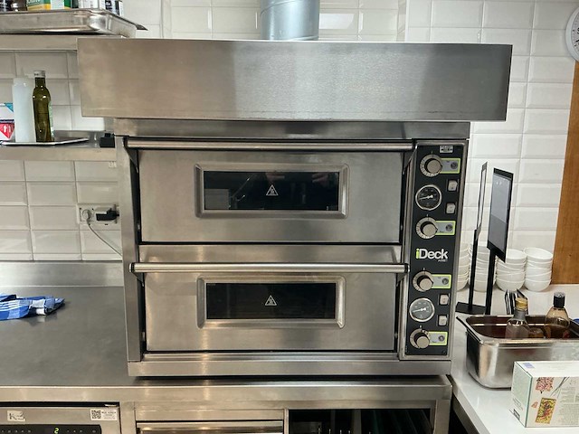 Moretti forni - pd 60.60 - dubbel deck pizza-oven - afbeelding 10 van  15