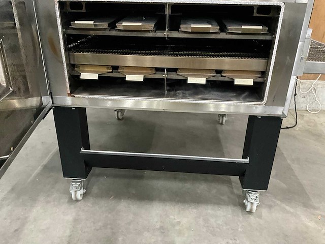Moretti forni t98g 2020 doorloop pizza oven gas - afbeelding 8 van  12