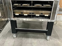Moretti forni t98g 2020 doorloop pizza oven gas - afbeelding 8 van  12