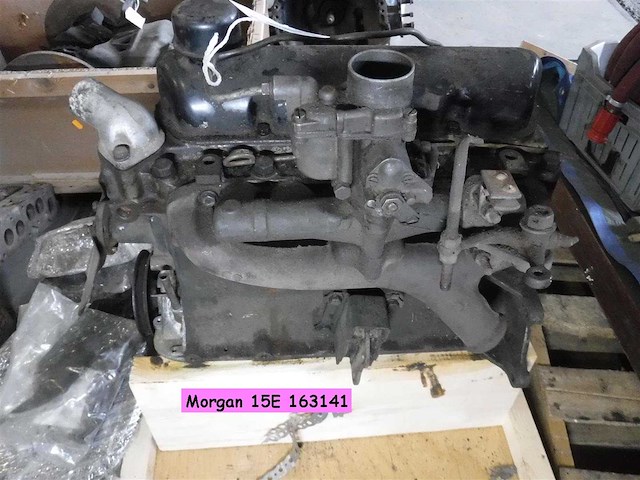 Morgan engine block | original british classic sports car engine - afbeelding 3 van  3