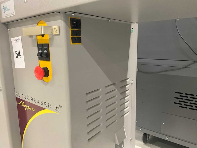 Morgana autocreaser 33 rilmachine - afbeelding 7 van  8