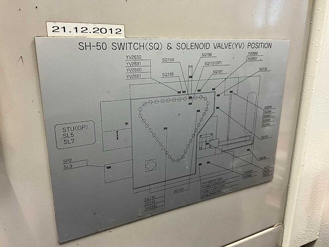Mori seiki sh-500/50 cnc horizontale machinecentra - afbeelding 8 van  10