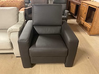 Moris lederen fauteuil - afbeelding 3 van  9