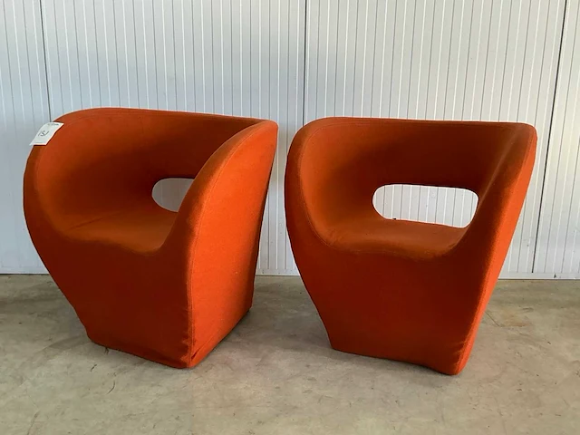 Moroso little albert fauteuil (2x) - afbeelding 1 van  10