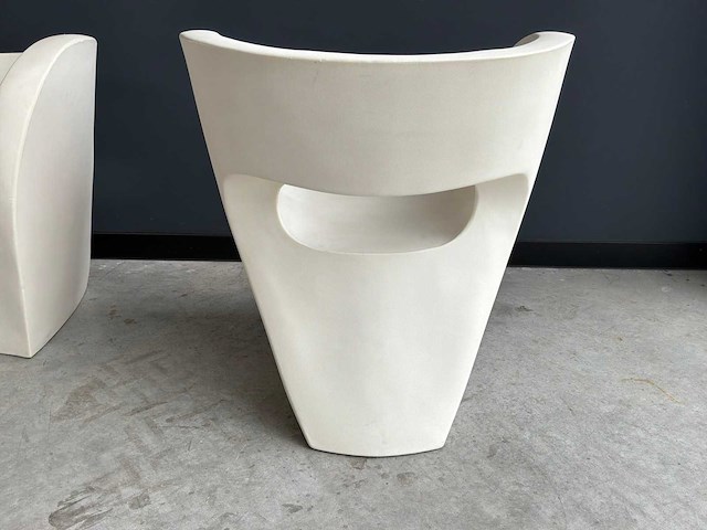 Moroso little kunstof tuinfauteuil (2x) - afbeelding 4 van  5