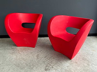 Moroso little kunstof tuinfauteuil (2x) - afbeelding 1 van  6