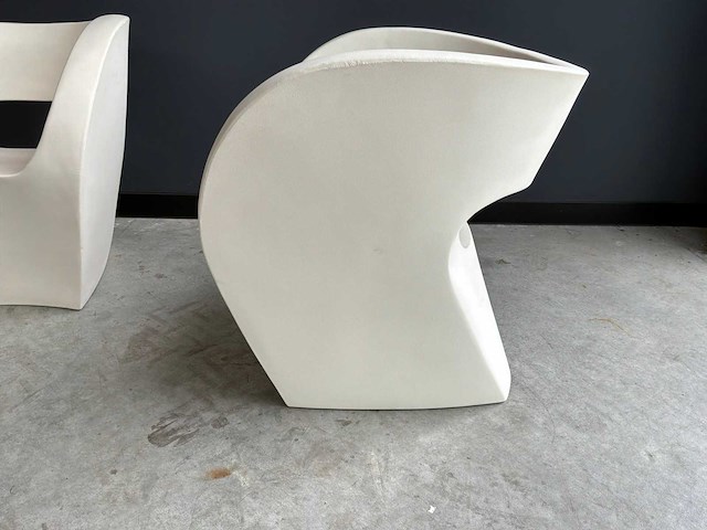 Moroso little kunstof tuinfauteuil (2x) - afbeelding 3 van  6