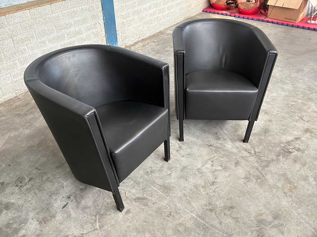 Moroso novecento lounge stoel (2x) - afbeelding 1 van  1