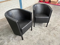 Moroso novecento lounge stoel (2x) - afbeelding 1 van  1