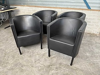 Moroso novecento lounge stoel (4x) - afbeelding 1 van  10