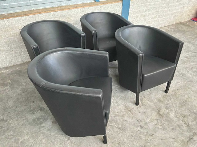 Moroso novecento lounge stoel (4x) - afbeelding 3 van  10