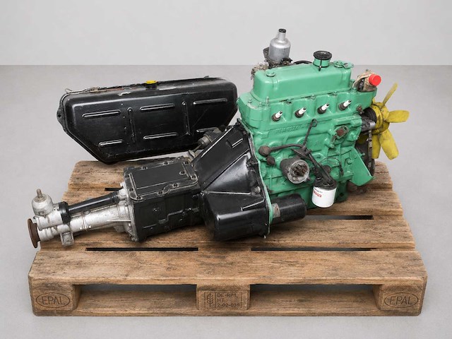 Morris minor 1300 engine & gearbox | rebuilt british classic drivetrain - afbeelding 1 van  15