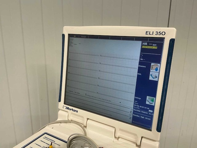 Mortara - eli 350 - cardiograaf - afbeelding 5 van  7