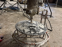 Mortel- betonmixer op wielen - afbeelding 4 van  5