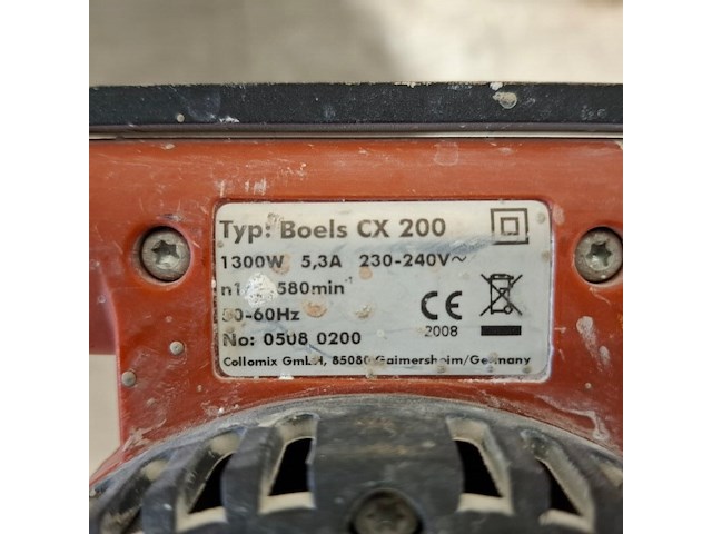 Mortelmixer - 230v, collomix, cx200hf, 2009 - afbeelding 4 van  4