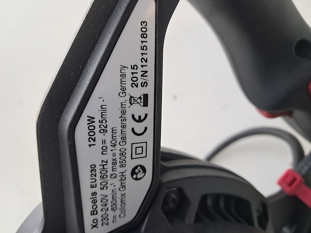 Mortelmixer 230v~ collomix, xo2, bouwjaar 2017 - afbeelding 5 van  6