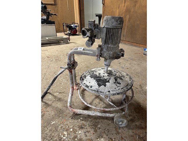 Mortelmixer op wielen - afbeelding 1 van  5