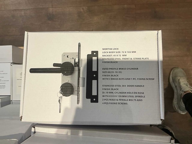 Mortise - compleet deurbeslag (101x) - afbeelding 6 van  10