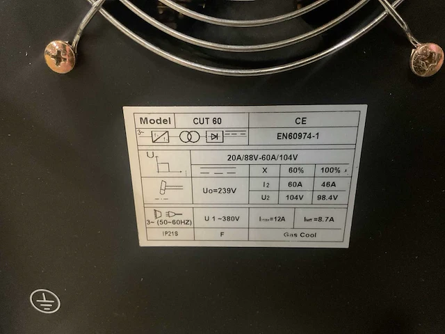 Mos cut60 plasmasnijmachine - afbeelding 8 van  9