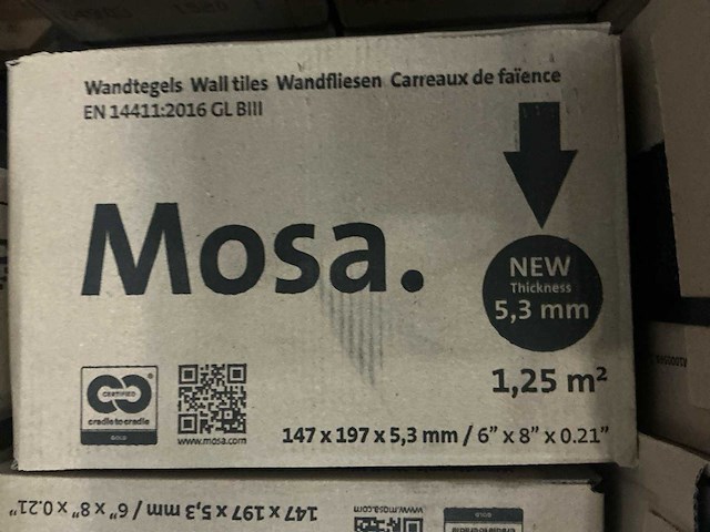 Mosa - 23m2 - wandtegel - afbeelding 5 van  5
