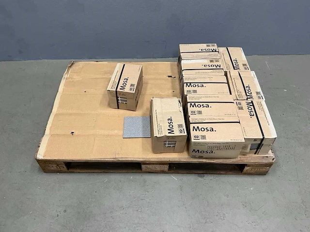 Mosa - grijs - 15 x 15 cm - vloertegel - 6,8m2 - afbeelding 2 van  7