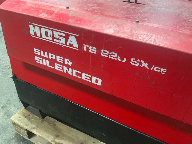 Mosa - ts 220 sx/cf - 6 kva - stroomaggregaat - afbeelding 3 van  16