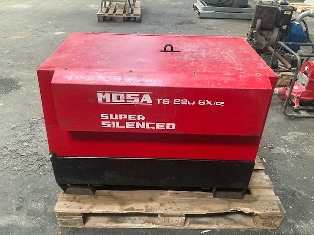 Mosa - ts 220 sx/cf - 6 kva - stroomaggregaat - afbeelding 8 van  16