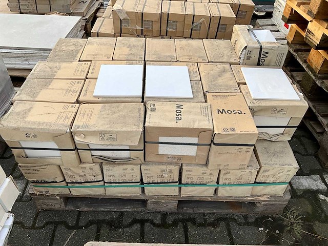 Mosa - wit glans - 20 x 25 cm - 42m2 wandtegel - afbeelding 6 van  8