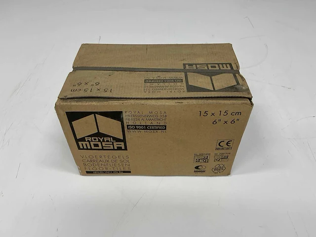Mosa - zwart gevlekt - 15 x 15 cm - vloertegel - 19,3m2 - afbeelding 7 van  7