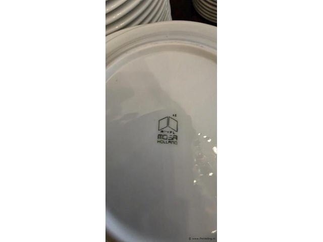 Mosa gebakschotels - 55 stuks - afbeelding 2 van  2