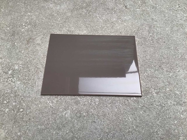 Mosa grijsbruin glans wandtegel 15x20 cm 10 m² - afbeelding 1 van  5