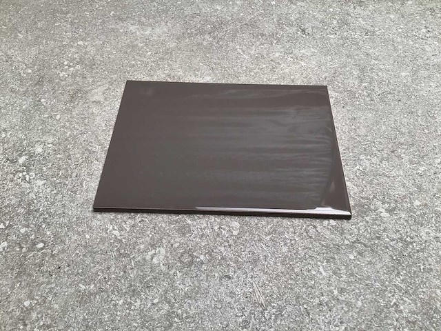 Mosa grijsbruin glans wandtegel 15x20 cm 10 m² - afbeelding 2 van  5