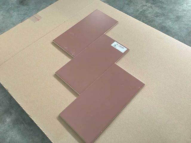Mosa lake brown mat wandtegel 15x30 cm 151,2 m² - afbeelding 3 van  8
