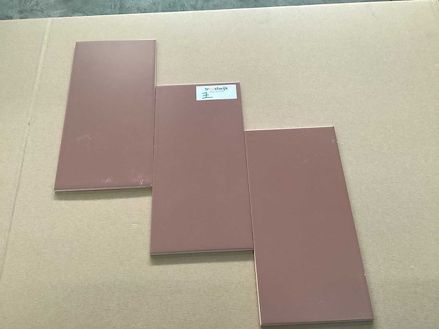 Mosa lake brown mat wandtegel 15x30 cm 75,6 m² - afbeelding 7 van  8