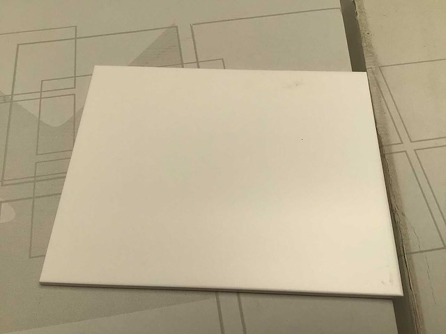 Mosa mat wit wandtegel 20x25 cm 15 m² - afbeelding 3 van  4